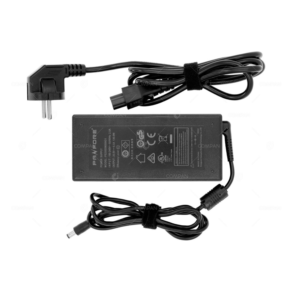PS200D06500G1  PANFORE 100-240V 130W AC ADAPTER FOR 901908-W-EU DOCKING STATION